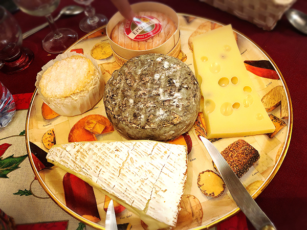 フランスチーズ盛り合わせ